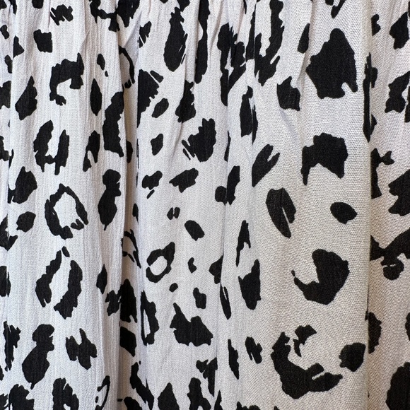 Angel Heart | Leopard Lamour Floral Embroidered Pattern Cap Sleeves Lined Dress - Picture 11 of 15